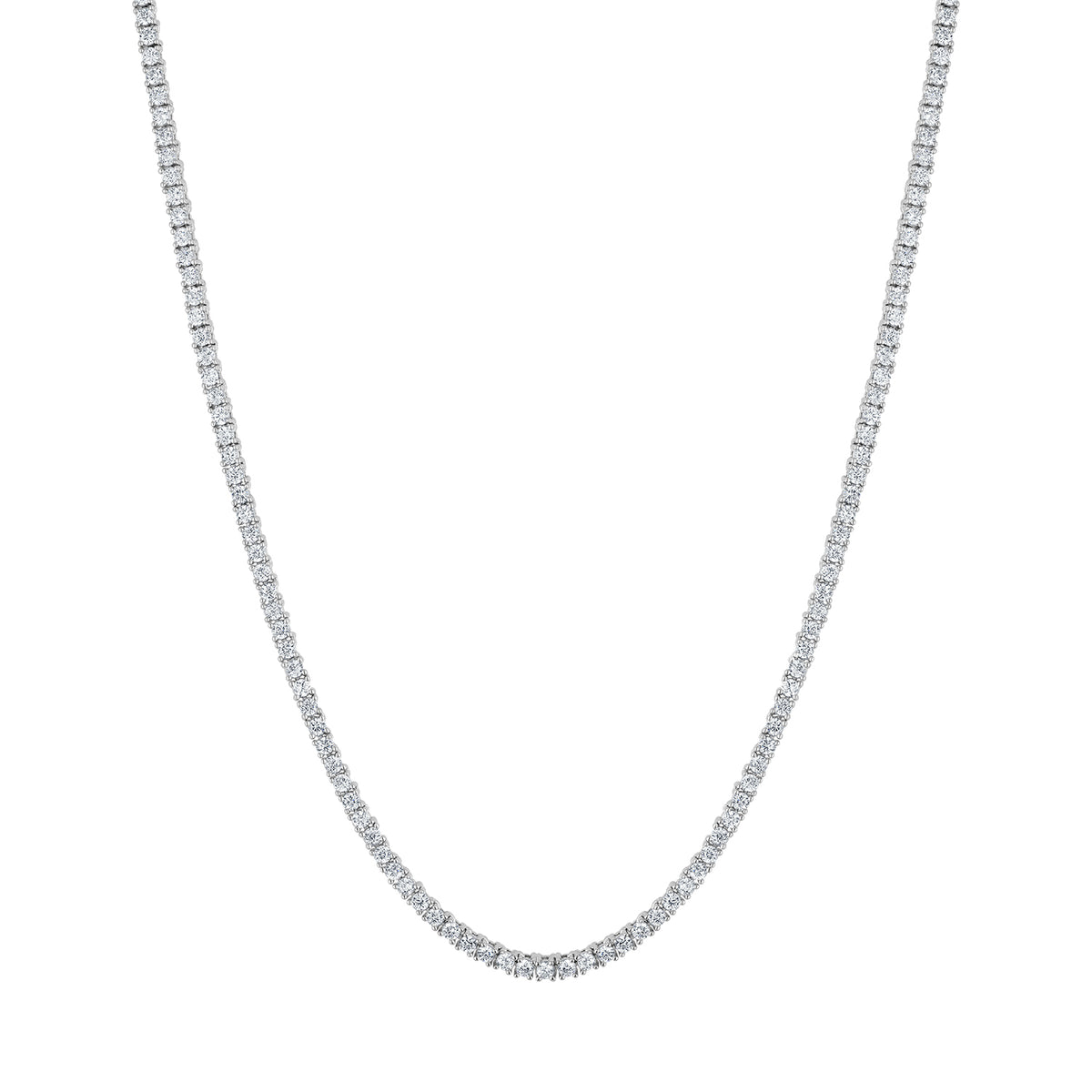 Classic Tennis Necklace (Adjustable)
