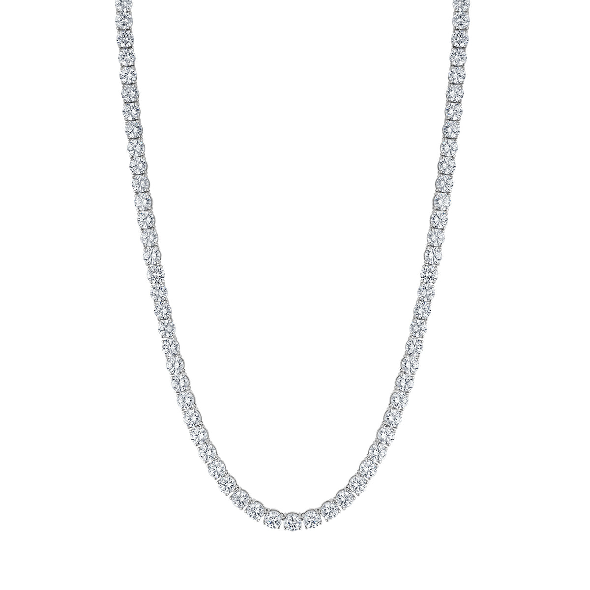 Classic Tennis Necklace (Adjustable)