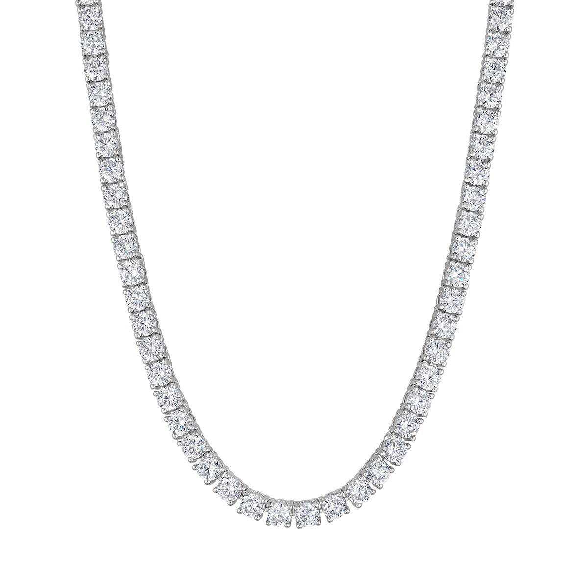 Classic Tennis Necklace (Adjustable)