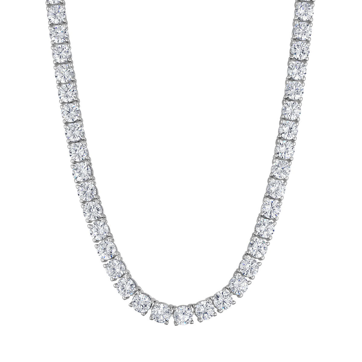 Classic Tennis Necklace (Adjustable)